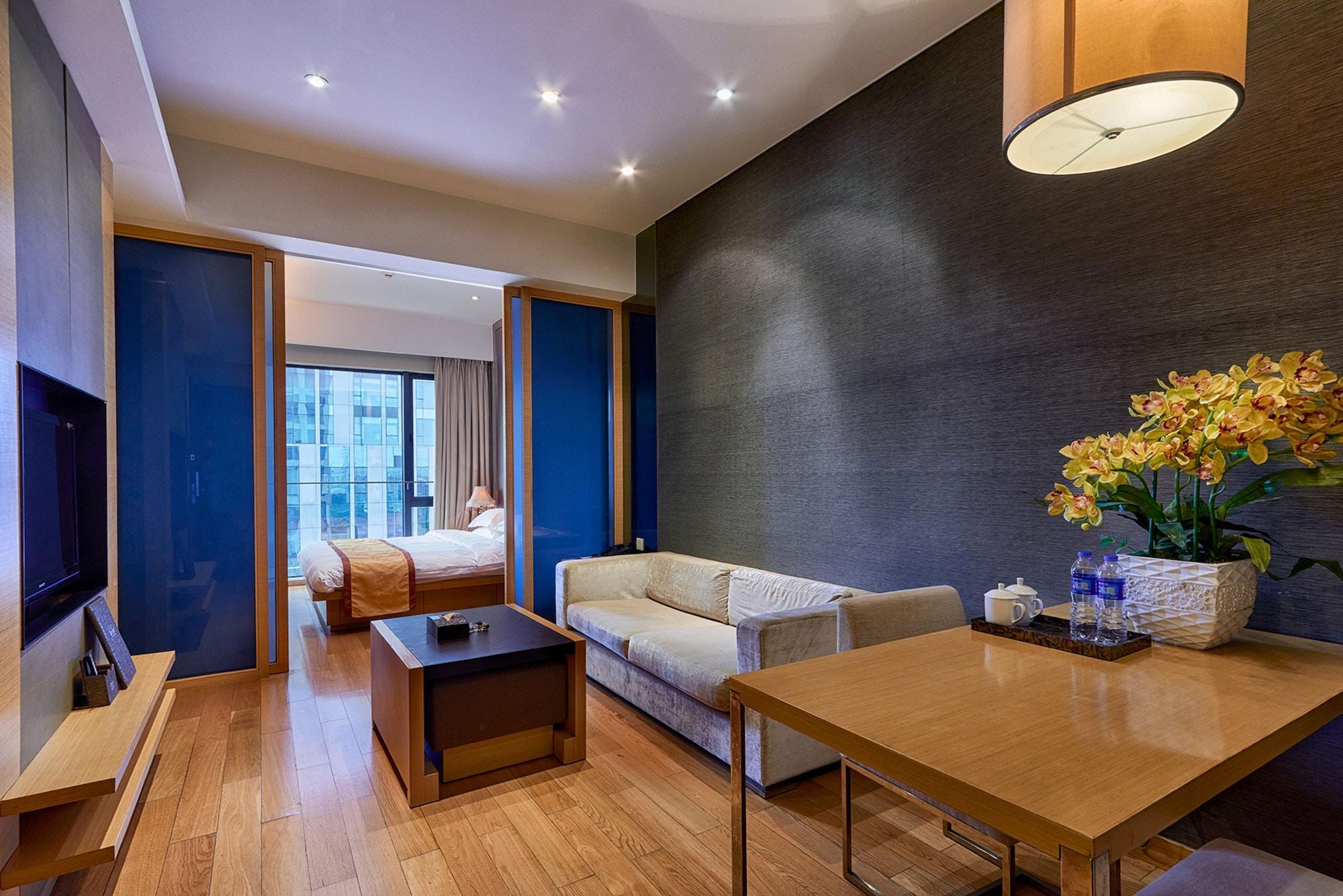 Guangzhou Heefun Apartment - Poly World Trading Center Shajing Extérieur photo