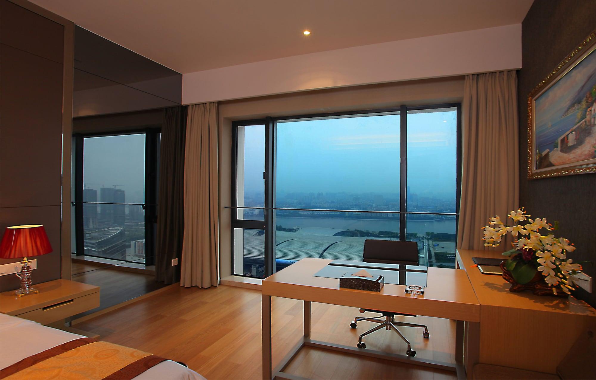 Guangzhou Heefun Apartment - Poly World Trading Center Shajing Extérieur photo