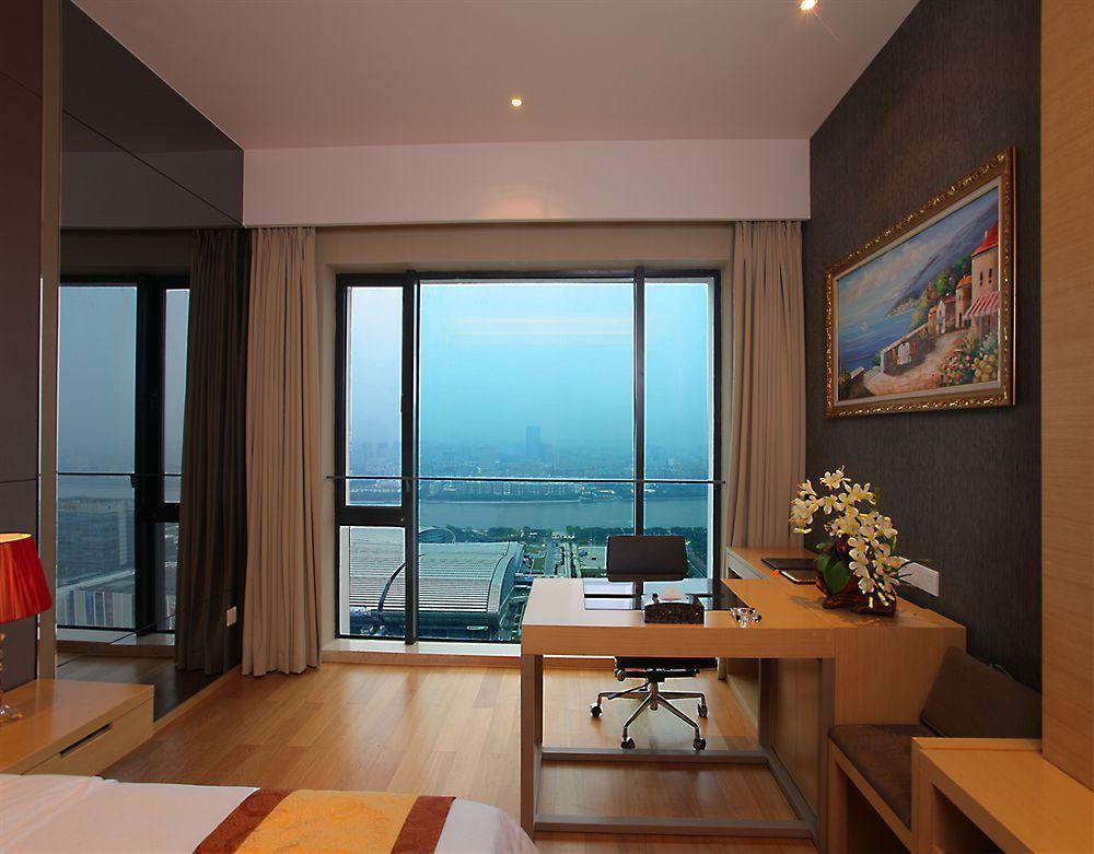 Guangzhou Heefun Apartment - Poly World Trading Center Shajing Extérieur photo